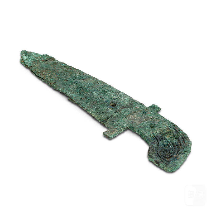 商 青銅戈  CHINA, SHANG DYNASTY, CIRCA 1200 B.C. - 图3